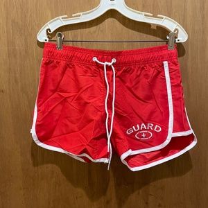 Lifeguard board shorts